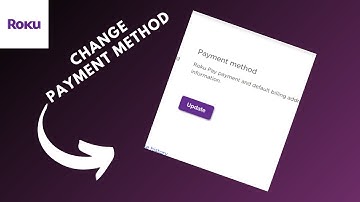 how to change roku payment method