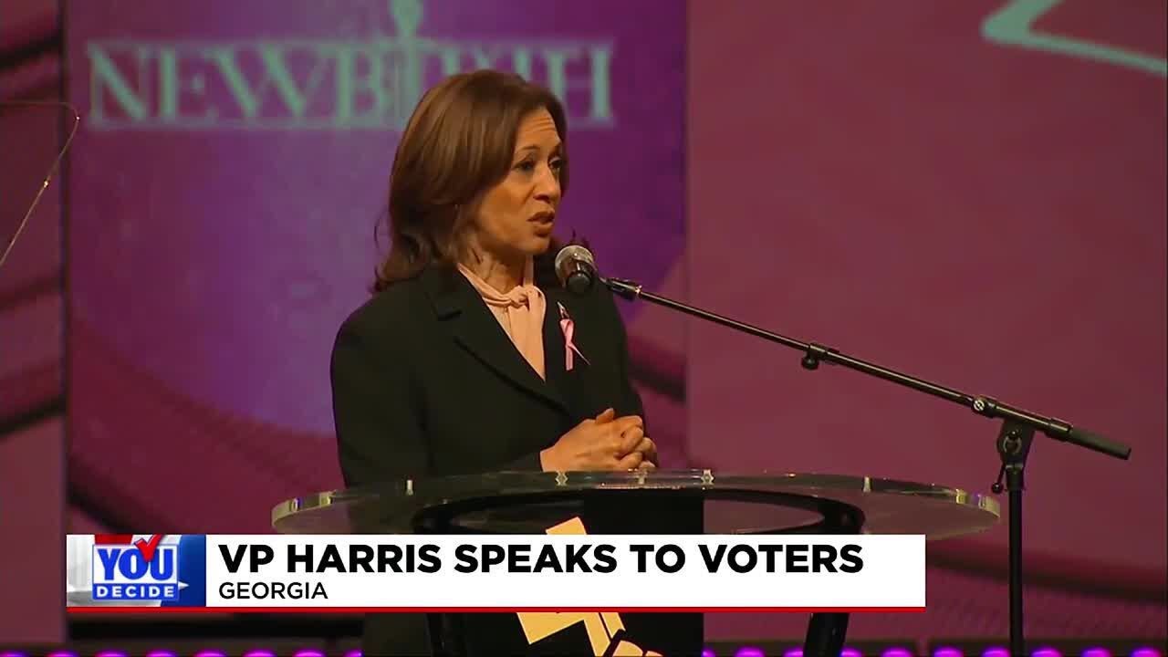 Harris and Trump make last pushes for battleground states - YouTube