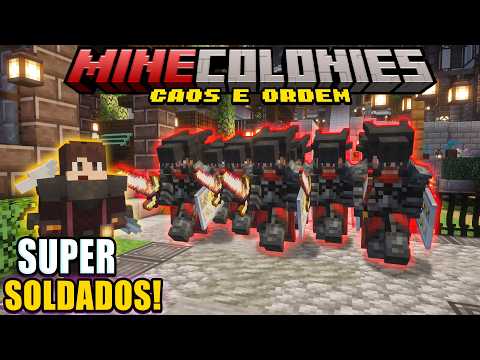 THIS TROOP WILL CONQUER THE OTHER COLONIES! MINECOLONIES CEO 44!