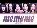 MEOVV Me Me Me Lyrics (color coded lyrics)
