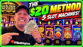 I Tested the $20 Method on 5 Slot Machines