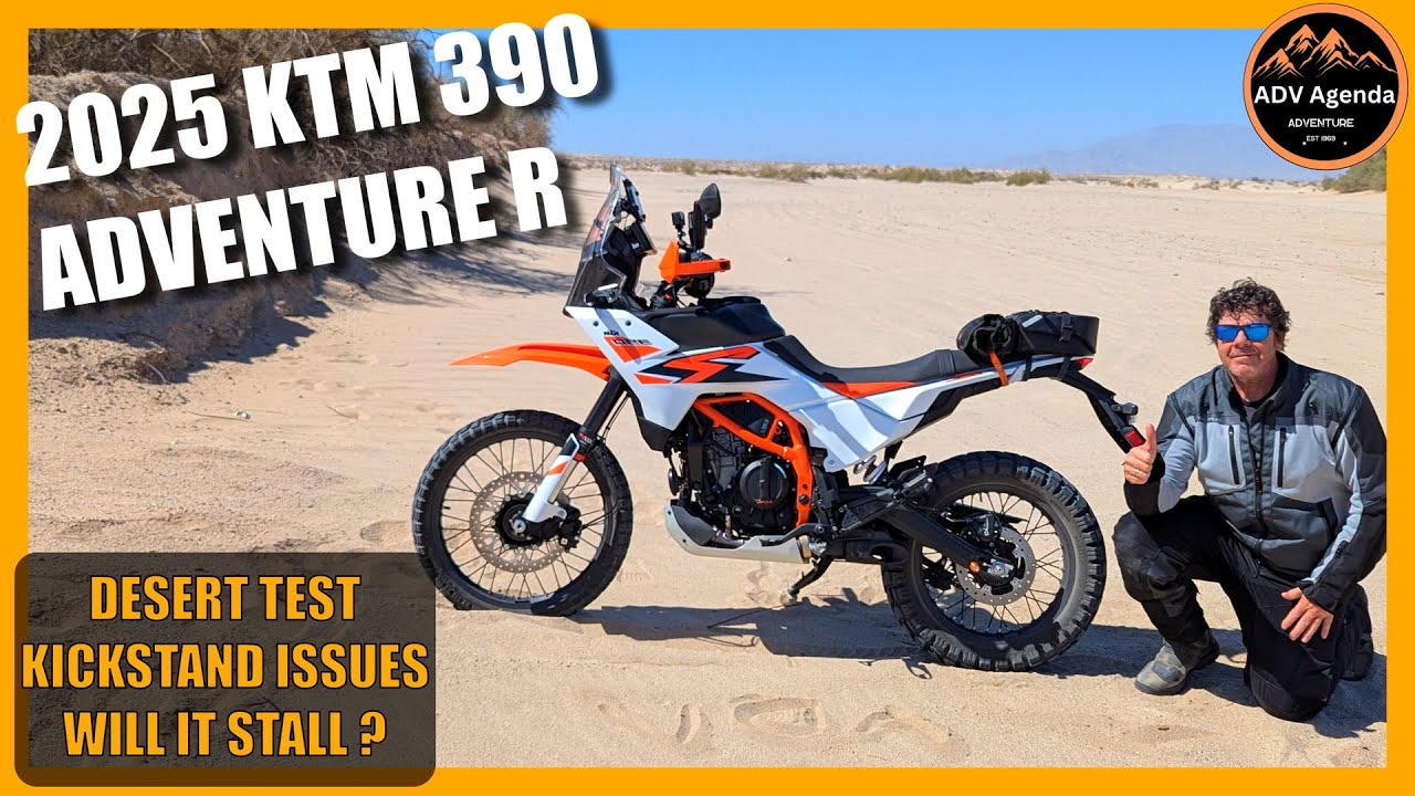 KTM 390 ADVENTURE R 2025 ( EP-3 )  DESERT & SAND TEST  / STALLING?
