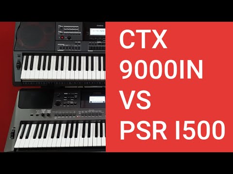 CASIO CTX9000IN VS YAMAHA PSR I-500 INDIAN AND WESTERN TONES COMPARE INDEPTH PART 2/3