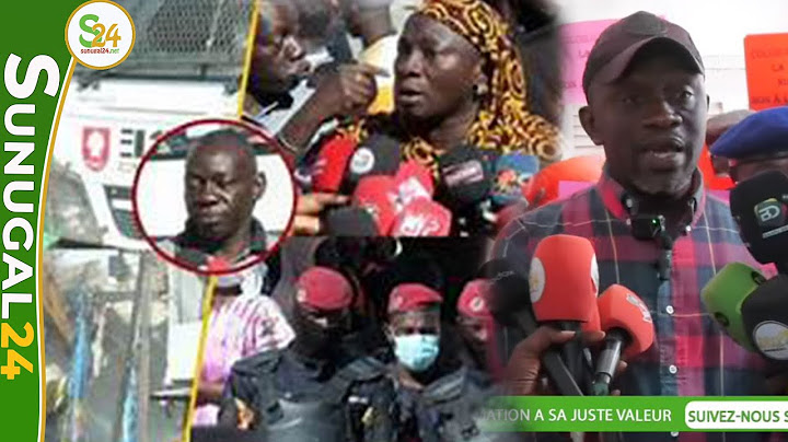 Mobilisation à Colobane : La Population Soutient la Famille Ndoye Contre une Expulsion Injuste