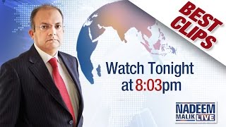 MQM Ab Pakistan Se Operate Hogi | Nadeem Malik Live | Best Clips | 23 Aug 2016