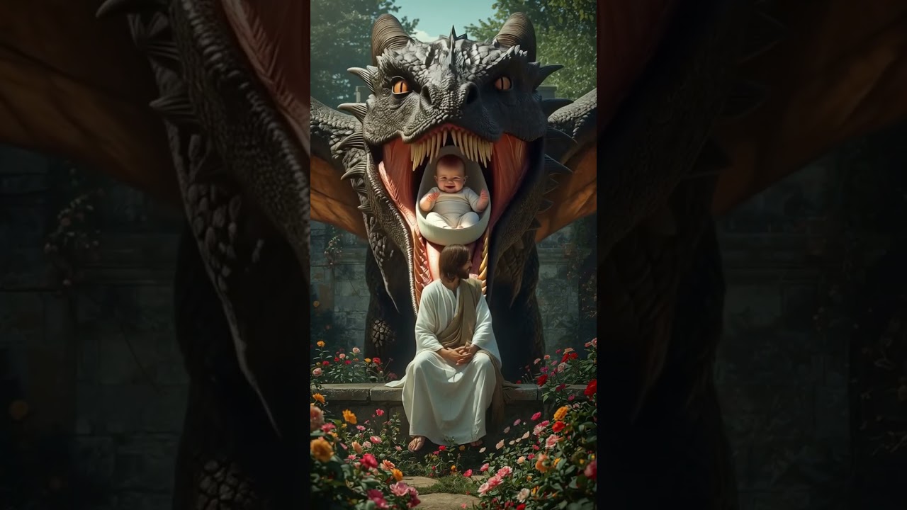 Heaven Sent a Dragon to Protect the Child 
