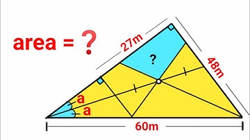 Can you find area of the Blue Quadrilateral? | (Fun Geometry Problem) | #math #maths | #geometry