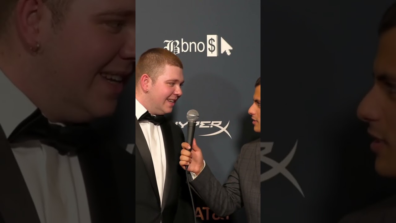 AverageHarrys INTERVIEW @ THE STREAMER AWARDS #jackmanifold #streamerawards #foryou