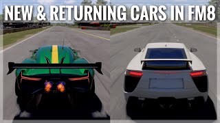 160+ New Cars in Forza Motorsport 8 | All New Car Sounds & Gameplay