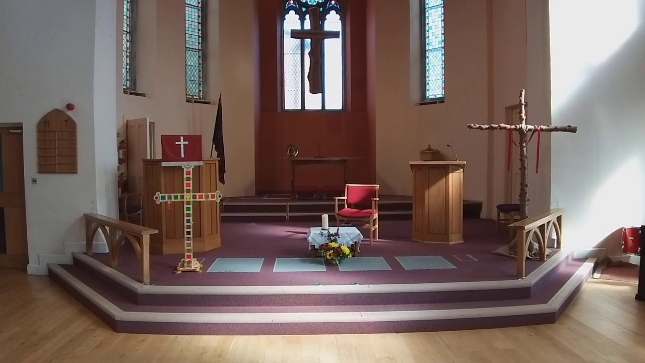 Walk in to worship at Stamford Methodist Church