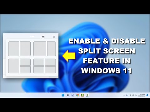 How to Enable & Disable Split Screen Feature in Windows 11