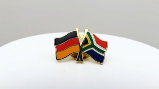 Deutschland Südafrika - Freundschaftspin