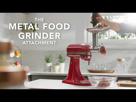 KitchenAid Metal Food Grinder Attachment on QVC 