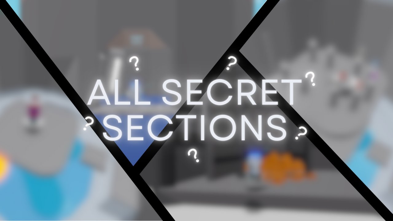 ALL SECRET SECTIONS in Tower Of Hell!