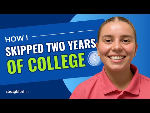 How I Got My Bachelor's Degree in Just 2 Years (REVEALED) - video from StraighterLine