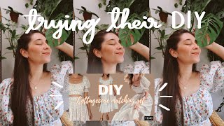 Download Lagu Trying Jess Dang's Sewing Tutorial! | cottage core sewing tutorial MP3