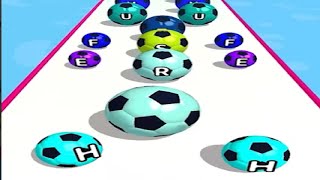 AZ Run - 2048 ABC Runner by Storms Publishing android gameplay walkthrough screenshot 2
