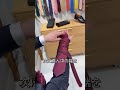 たった5秒で完成するネクタイの裏ワザ