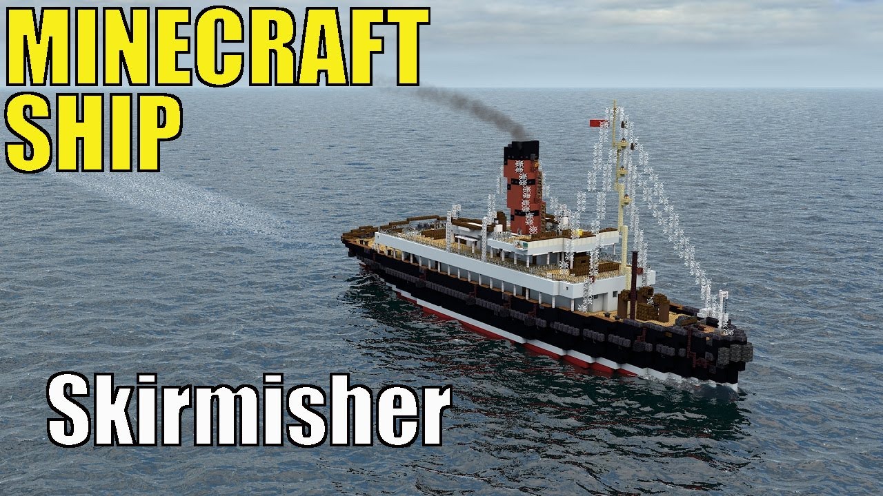 Minecraft S.S. Skirmisher (1884) - Cunard's most successful tender