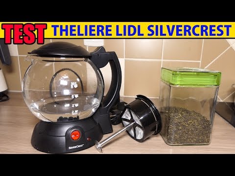 lidl theiere silvercrest electrique tea maker teekocher Teiera chaleira tetera