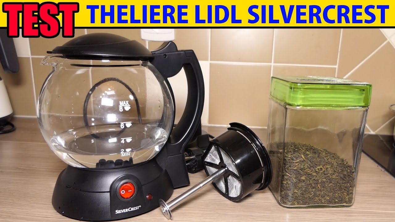 Lidl Theiere Silvercrest Electrique Tea Maker Teekocher Teiera Chaleira Tetera