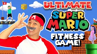 ⭐ Ultimate SUPER MARIO thon | ALL 3 Epic Kids Videogame Exercise Challenges