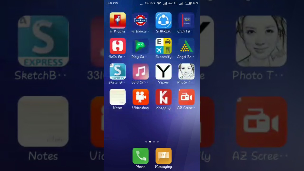Sansung Note 8 style theme on Redmi 3s primé
