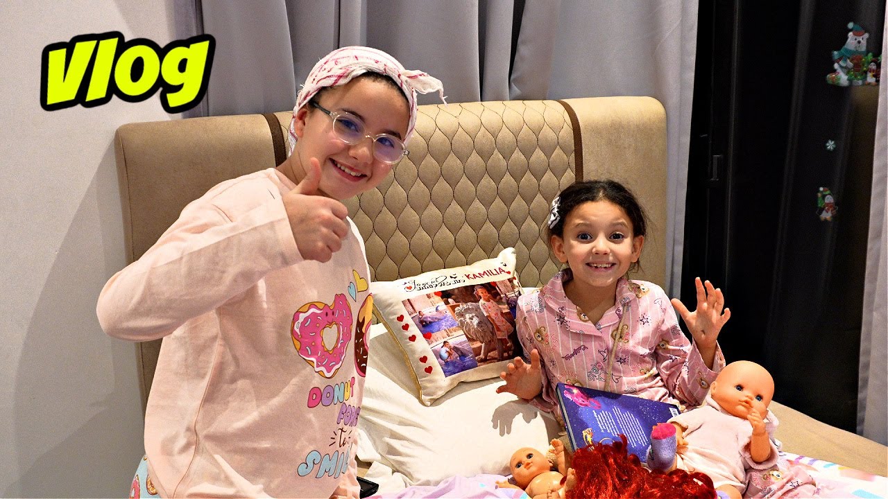 VLOG - PAPA malade - KAMILIA va MIEUX - LETTRE ABONNEE