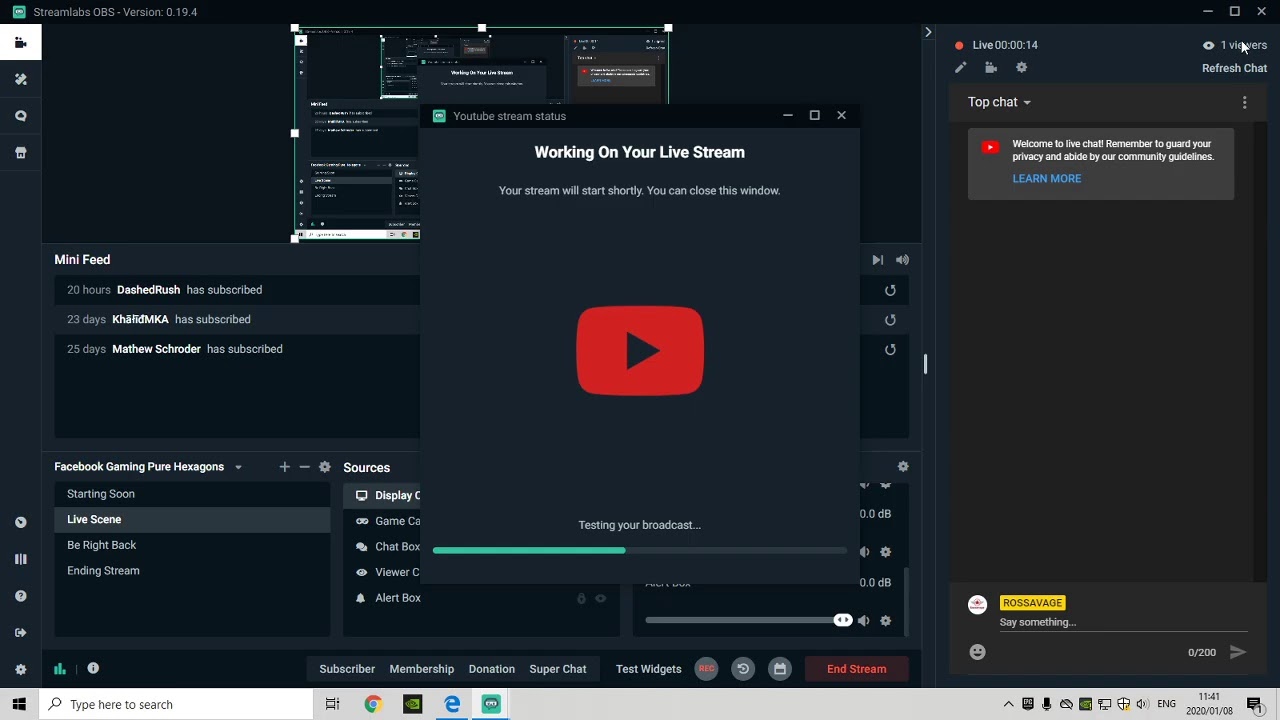 TEST STREAM - YouTube