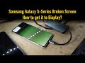 How to Use a Samsung Galaxy S Series Phone with a Damaged Screen