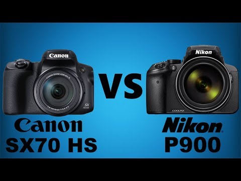 Canon PowerShot SX70 HS vs Nikon Coolpix P900