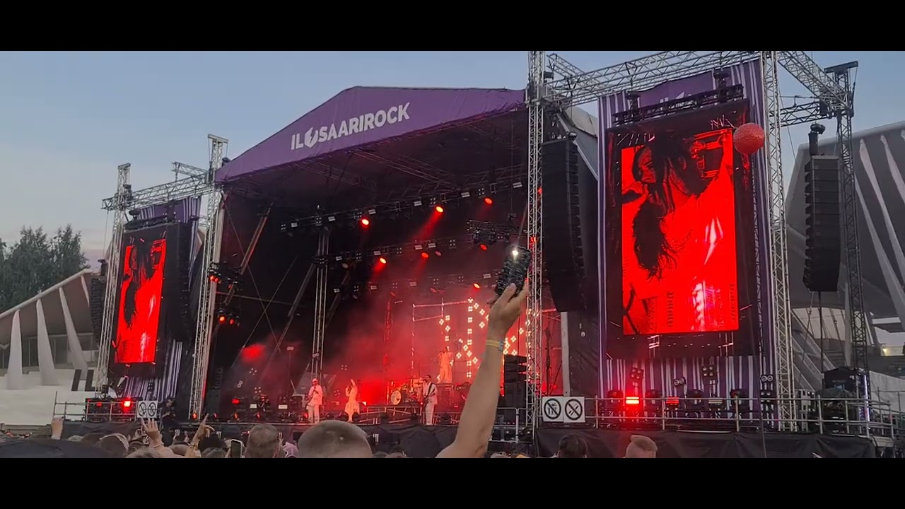 PMMP Kovemmat kädet live 14.7 2024 Ilosaarirock