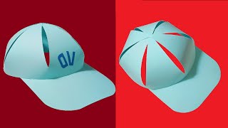 How To Make A Paper Hat | Simple And Easy Paper Hat | How To Make A Paper Cap | DIY Hat | DIY Cap