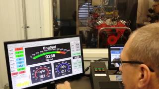 BBC 402 Stroker Dyno test 509HP on pump gas