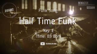 Drumless Half Time Shuffle Backing Track jam