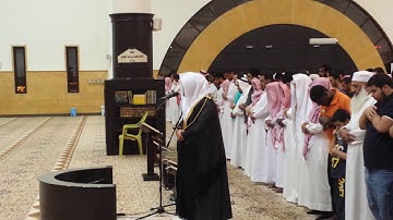 تلاوة رائعه خاشعه للشيخ ياسر الدوسري ~ عشاء السبت 1439/2/15