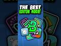 THE BEST EDITOR MODS IN GEOMETRY DASH #geometrydash #gd #shorts #games