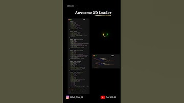 Animated css loader #6 | HTML | CSS #loader #webdevelopment