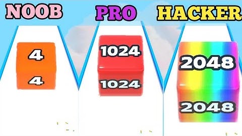 NOOB vs PRO vs HACKER Jelly Run