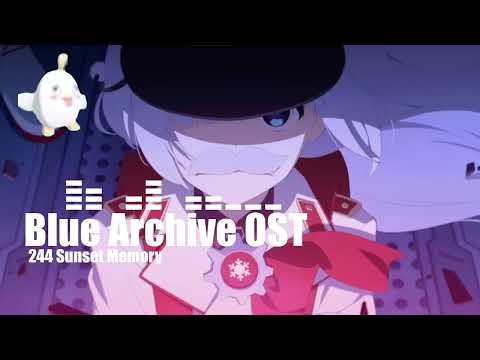 ブルーアーカイブ Blue Archive OST 244 Sunset Memory