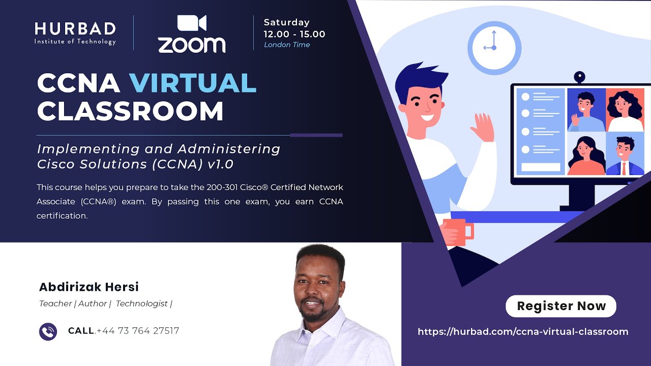 Hurbad CCNA Virtual Classroom Intro (Af Somali) - YouTube