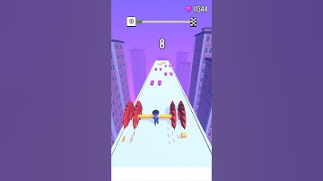 Roof rails Levels 19  - Gameplay Walkthrough Tutorial #shorts