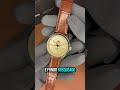 Relógio orient automático elagance caixa em aço e pulseira de couro