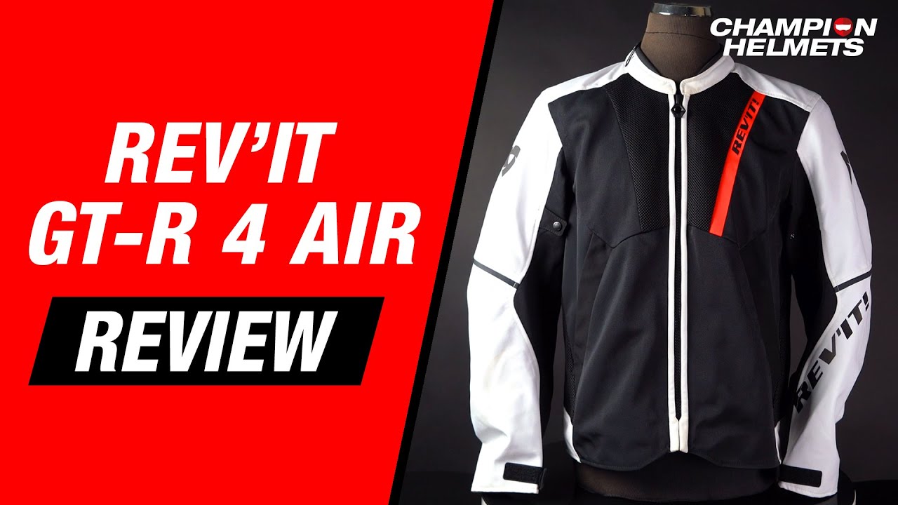 Куртка Rev'It GT-R 4 Air (коллекция 2026 года) — обзор — шлемы Champion