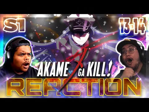TATSUMI X ESDEATH PART 2 | Akame Ga Kill EP 13 & 14 REACTION