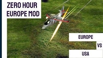 C&C Generals Zero Hour - Europe Mod - Europe vs USA