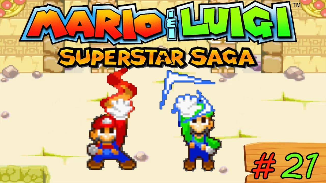 Mario y Luigi Superstar Saga | La legendaria mano de fuego y la rápida