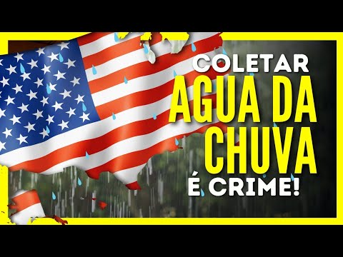 Vídeo: Em quais estados é ilegal coletar água da chuva?