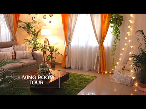 Indian Living Room Tour||Living room decorating ideas||Living room makeover||Backyard Gardening