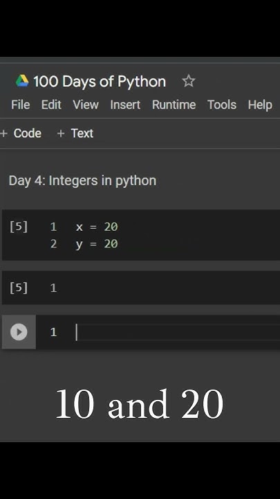 integers in python | int in python - YouTube
